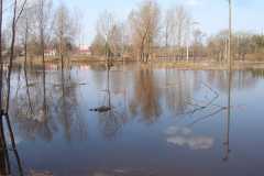 Pavasara plūdi Gaujā pie Valmieras 2010
